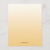 Begroting Gold White Balloons - Birthday - uitnodi (Achterkant)