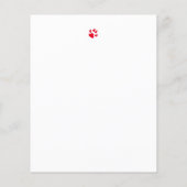 BEGROTING Happy Howlidays Pet Dog Kerstmis Kaart (Achterkant)