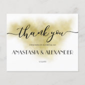 BEGROTING/Hartelijk dank. Flyer (Voorkant)