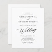 Begroting helemaal in één elegante weddenschap (Voorkant / Achterkant)