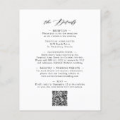 Begroting helemaal in één elegante weddenschap (Achterkant)