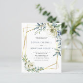 Begroting helemaal in één eucalyptus Floral Weddin (Staand voorkant)