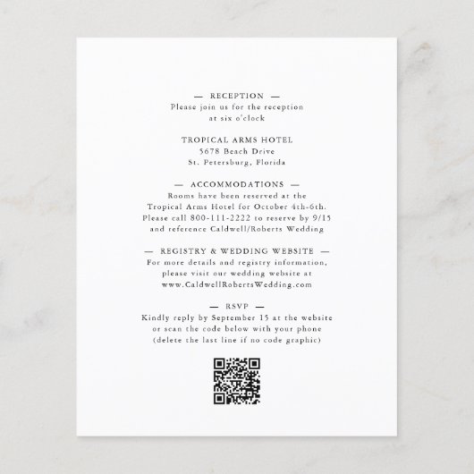 Begroting helemaal in één eucalyptus Floral Weddin (Achterkant)