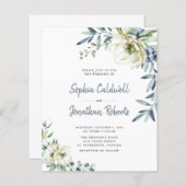 Begroting helemaal in één eucalyptus Floral Weddin