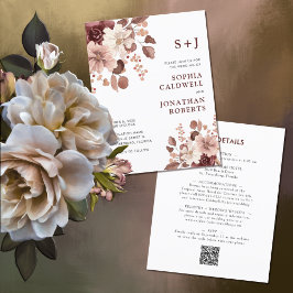 Begroting helemaal in één eucalyptus Floral Weddin