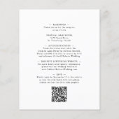 Begroting helemaal in één eucalyptus Floral Weddin (Achterkant)