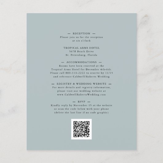 Begroting helemaal in één eucalyptus Holly Berries (Achterkant)