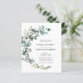 Begroting helemaal in één eucalyptus Weddenschap (Staand voorkant)