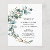 Begroting helemaal in één eucalyptus Weddenschap (Voorkant)