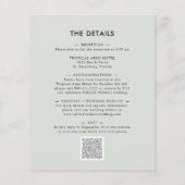 Begroting helemaal in één eucalyptus Weddenschap (Achterkant)