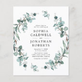 Begroting helemaal in één eucalyptus Weddenschap (Voorkant)