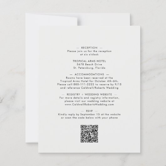 Begroting helemaal in één eucalyptuskalligrafie (Achterkant)