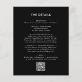 Begroting helemaal in één glitter op uitnodiging v (Achterkant)