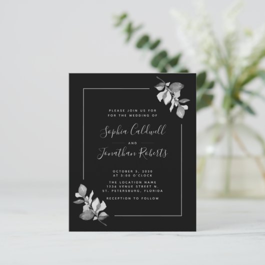 Begroting helemaal in één keer uitnodigen voor een (Staand voorkant)