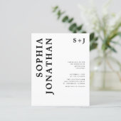 Begroting helemaal in één keer uitnodigend bandje (Staand voorkant)