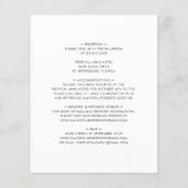 Begroting helemaal in één keer uitnodigend bandje (Achterkant)