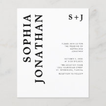 Begroting helemaal in één keer uitnodigend bandje