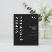 Begroting helemaal in één keer uitnodigend bandje (Staand voorkant)