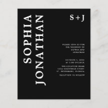 Begroting helemaal in één keer uitnodigend bandje