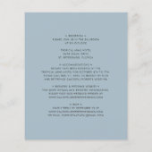 Begroting helemaal in één keer uitnodigend bandje (Achterkant)