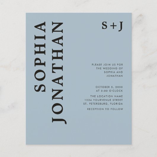 Begroting helemaal in één keer uitnodigend bandje (Voorkant)