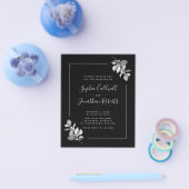 Begroting helemaal in één Silvery Eucalyptus Weddi Flyer (Enkel)