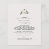 Begroting helemaal in één witte weddenschap (Achterkant)