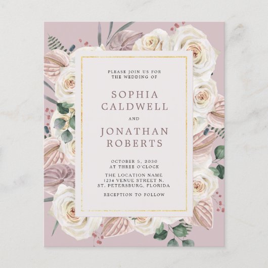 Begroting helemaal in één witte weddenschap (Voorkant)