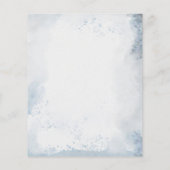 Begroting Het is Twins. Puppy Waterverf Baby showe (Achterkant)