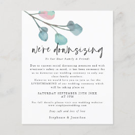 Begroting Het Manuscript Eucalyptus Wedding Downsi