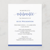 BEGROTING Hij deed het Moderne Afstudeerder (Achterkant)