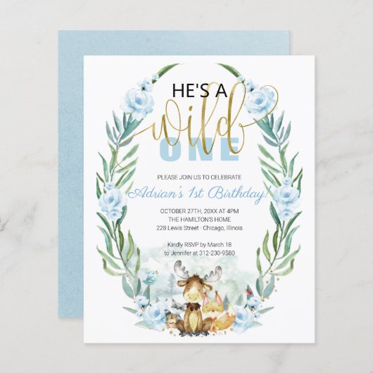 Begroting Hij is een eerste uitnodiging van de eer (Voorkant / Achterkant)