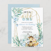 Begroting Hij is een eerste uitnodiging van de eer (Voorkant / Achterkant)