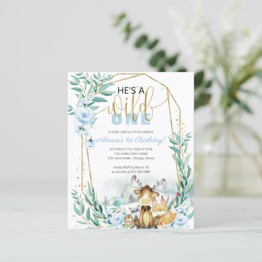 Begroting Hij is een eerste uitnodiging van de eer (Staand voorkant)