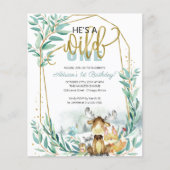 Begroting Hij is een eerste uitnodiging van één da (Voorkant)