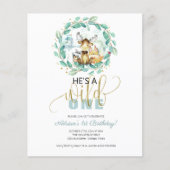 Begroting Hij is een eerste uitnodiging van één da (Voorkant)