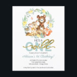 Begroting Hij is een eerste uitnodiging van één da<br><div class="desc">Levendige bosbouwhuisdieren, hij is een wilde uitnodiging voor de eerste verjaardag, gemakkelijk te personaliseren met je details. Controleer het collectie op overeenkomende objecten. AANPASSING: Als u een ontwerpaanpassing nodig hebt, kunt u contact met mij opnemen via chat. Als u informatie nodig hebt over uw bestelling, verzendopties, enz., kunt u rechtstreeks...</div>