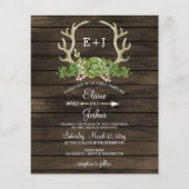 Begroting Hout Succulent Antlers Weddenschap (Voorkant)