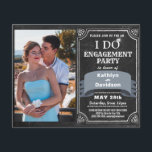 BEGROTING I DO Engagement Party Chalkboard Invisio<br><div class="desc">BEGROTING I DO Engagement Party Modern Typografie op Chalkboard Invitation Kaart. Viel uw speciale evenement met deze mooie en budgetvriendelijke kaart. Houd er rekening mee dat ENVELOPES NIET inbegrepen zijn. De afmetingen van deze kaart zijn 4, 5 x 5, 6 inch en passen goed in een A6-envelop van 4, 75...</div>