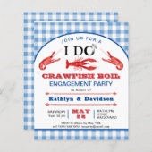 BEGROTING I DO Verloving Crawfish Party Invision (Voorkant / Achterkant)