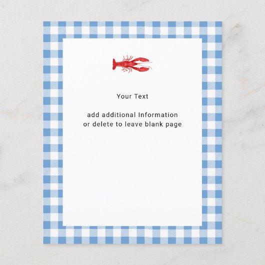 BEGROTING I DO Verloving Crawfish Party Invision (Achterkant)