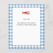 BEGROTING I DO Verloving Crawfish Party Invision Flyer (Achterkant)