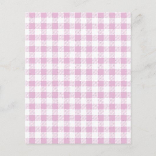 BEGROTING I DO Verloving Pink Pset BQ Uitnodiging (Achterkant)