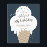 Begroting Ice Cream Kids Birthday Party - uitnodig<br><div class="desc">Een leuk verjaardagsfeest voor kinderen, met handgetekende ijskegel en regenboogsproinkles. Alle tekst kan worden bewerkt, zodat u het lettertype, de kleur, de plaatsing en de formulering kunt wijzigen om deze uitnodigingssuite aan uw behoeften te onderwerpen. U kunt de achtergrondkleur ook gemakkelijk wijzigen om het thema of het geslacht van uw...</div>