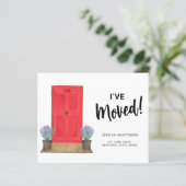 Begroting Ik heb de aankondiging van het verplaats (Staand voorkant)