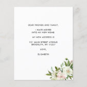 Begroting ik heb Floral Botanical Peony Moving (Achterkant)