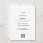 Begroting in één calligrafie-weddenschap kaart (Achterkant)