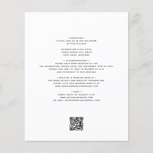 Begroting in één kalligrafie (Achterkant)