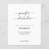 Begroting in één kalligrafie (Voorkant)