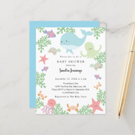 Begroting in het kader van het Baby shower van de 